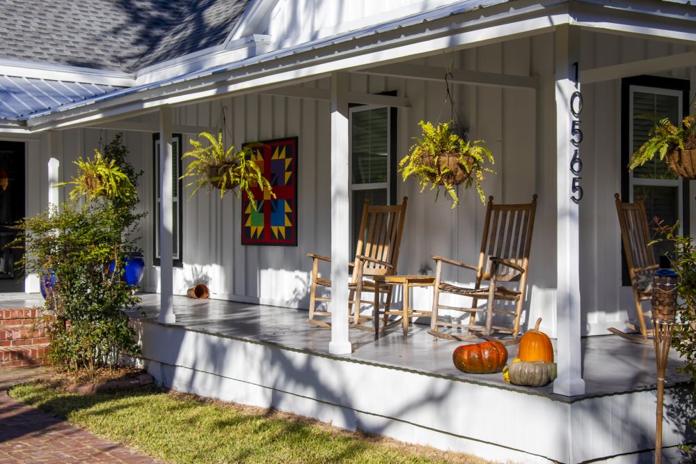 Front Porch Construction in Woodstock