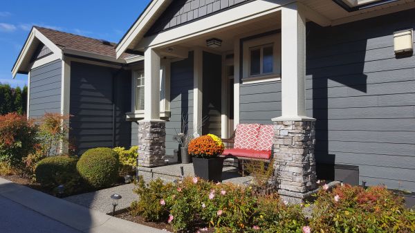 Porch Column Repair in Woodstock