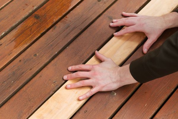 Deck Board Repair in Woodstock