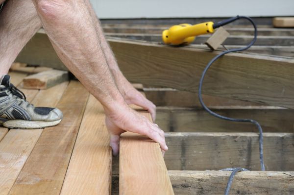 Wood Decking Installation