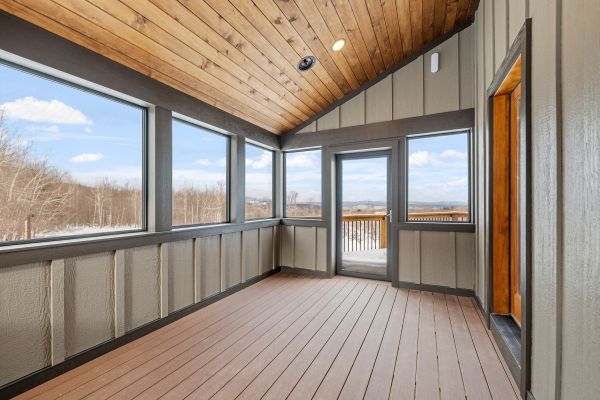 Porch Ceiling Installation in Woodstock