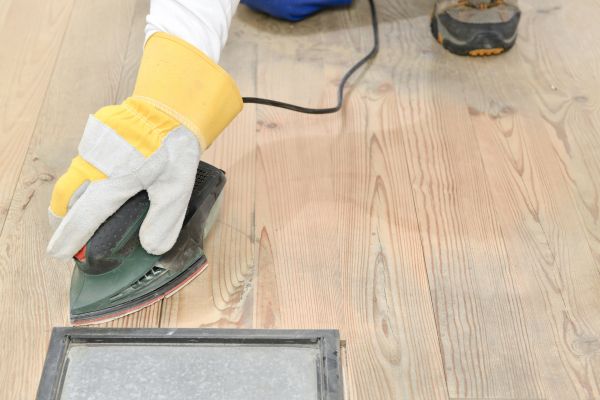 Porch Sanding in Woodstock