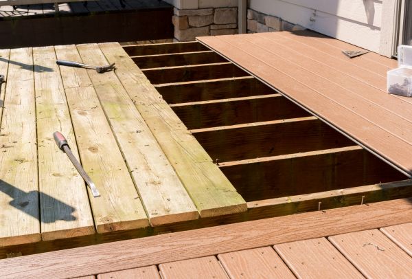 Deck Floor Replacement in Woodstock