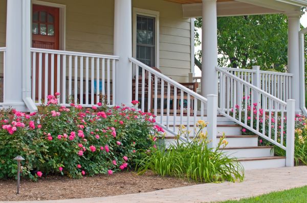 Porch Stair Repair in Woodstock