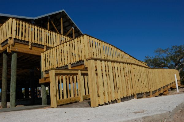 Wood Ramp Construction in Woodstock