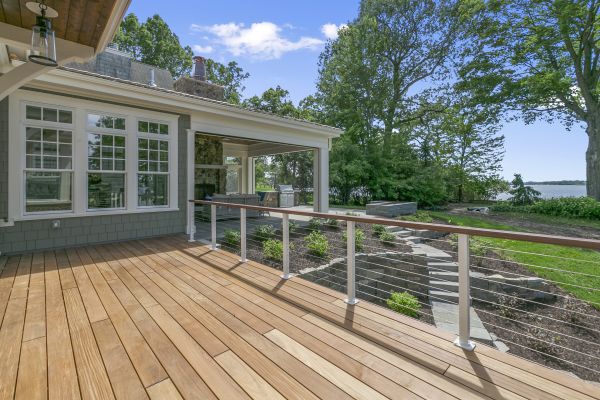 Wood Deck Installation in Woodstock