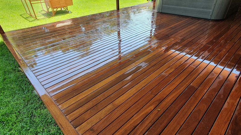 Completed Outdoor Deck Space